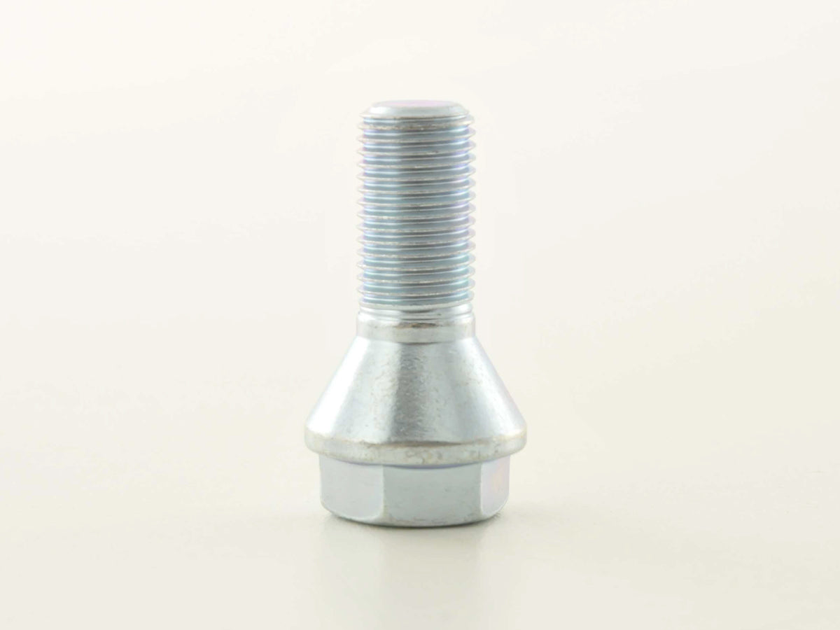 Radschraube einzeln Schaftlänge 21mm Kegelbund silber M12x1,5 Radschraube einzeln Schaftlänge 21mm Kegelbund silber M12x1,5